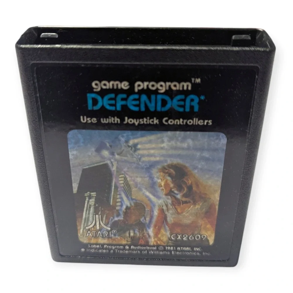 Atari 2600 Defender Video Game Original Box Manual CX2609 Vintage 1982‎